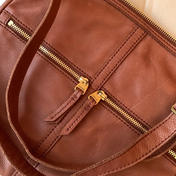 Fossil Leather Crossbody Bag - Picture 3 of 10